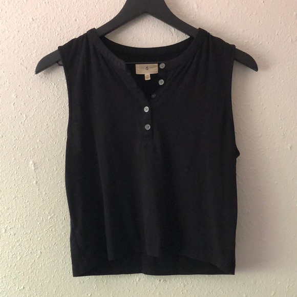 Lou and Grey Black Tank Top Size Medium - Picture 1 of 4